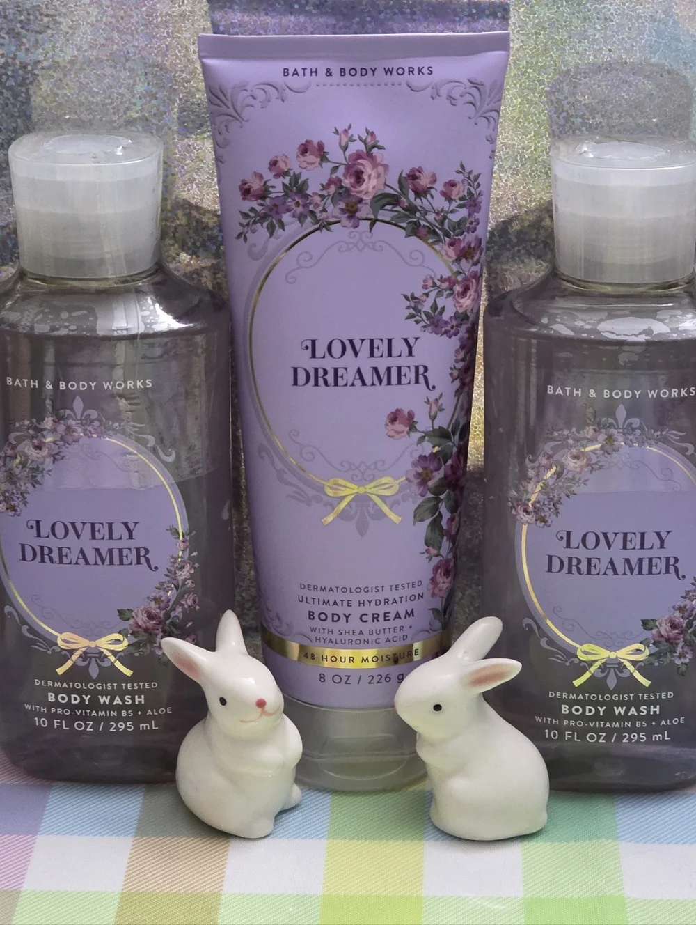 Bath & Body Works Lovely Dreamer Body Cream & Body Wash 3 Piece Set NEW Rare
